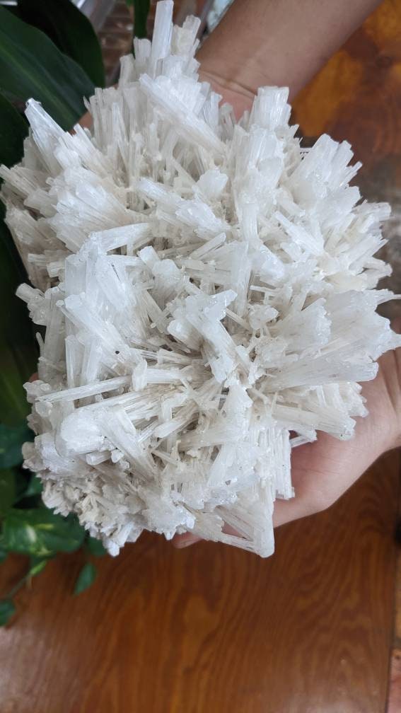 Huge 7.3lb Scolecite Crystal Cluster