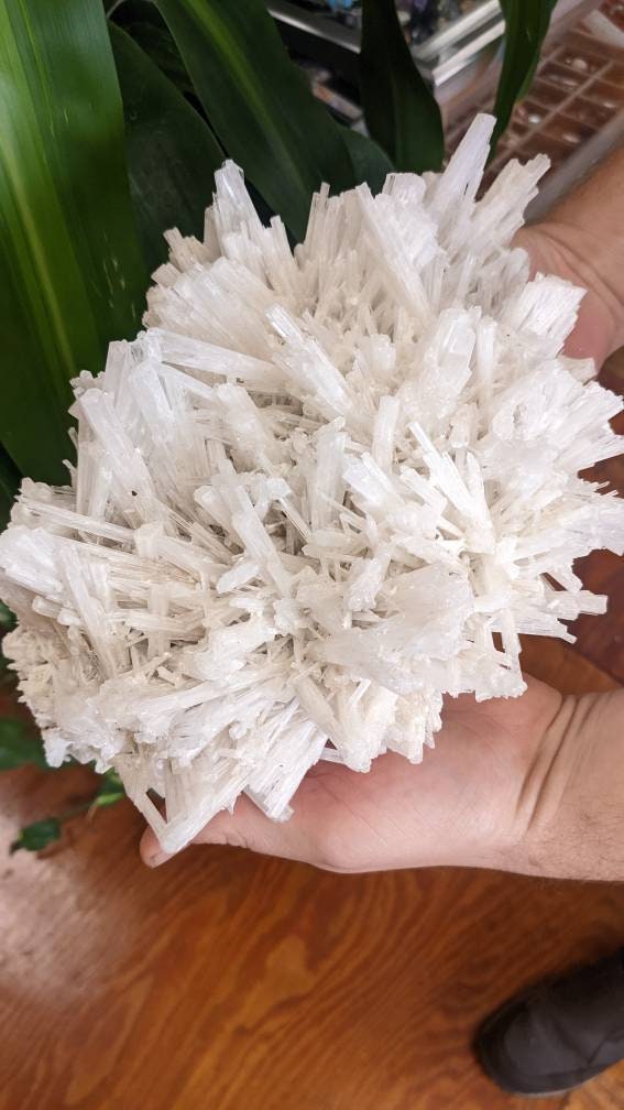 Huge 7.3lb Scolecite Crystal Cluster