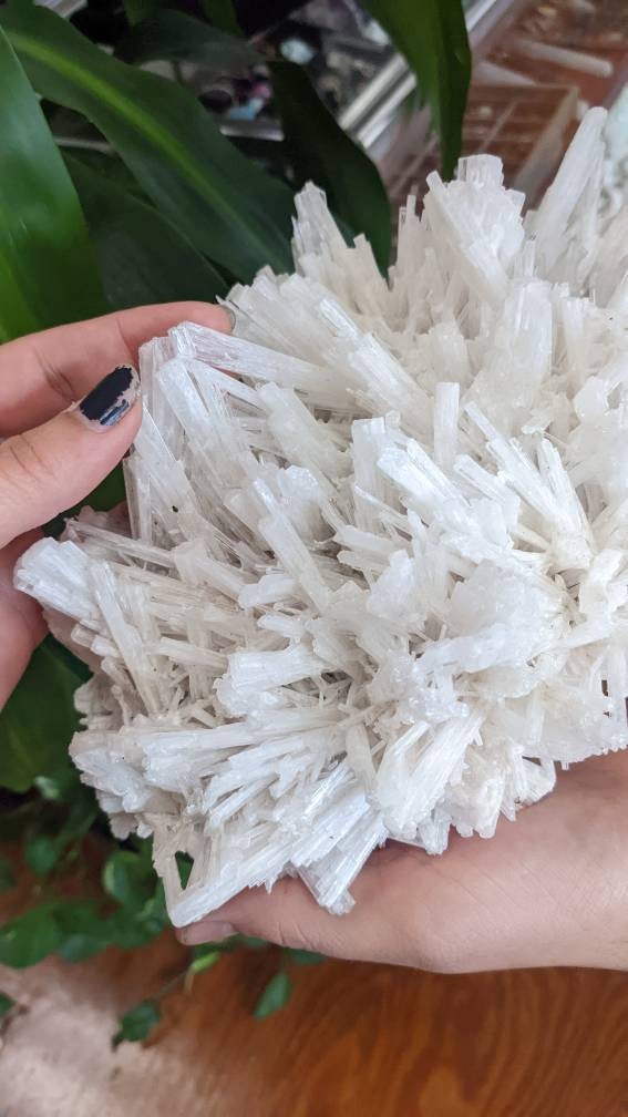 Huge 7.3lb Scolecite Crystal Cluster