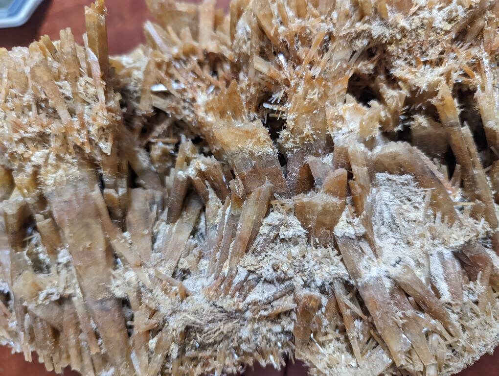 Huge Rare Orange Selenite Cluster from Australia