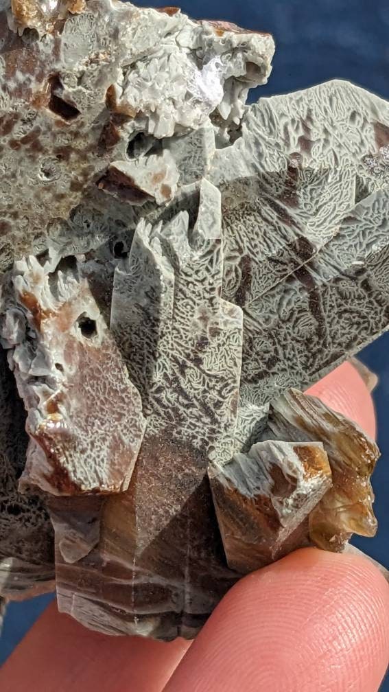 Epic Amphibole Included Quartz Cluster