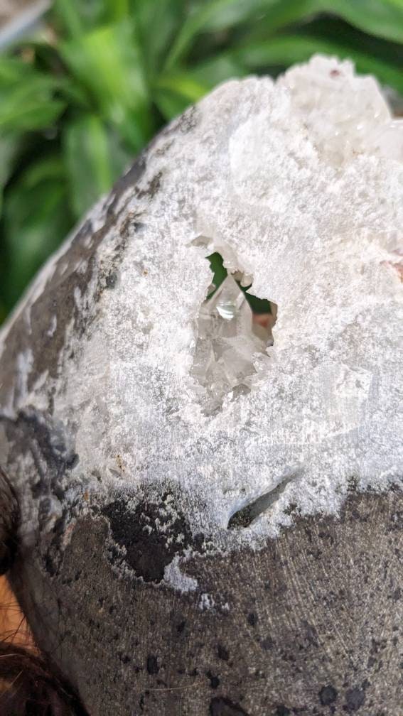 Huge 6lb Sparkly Apophyllite and Calcite Crystal Cluster