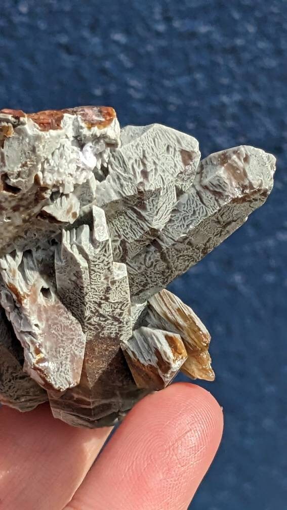 Epic Amphibole Included Quartz Cluster