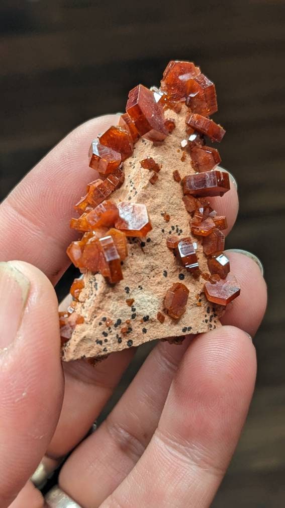 Gemmy Vanadinite Cluster