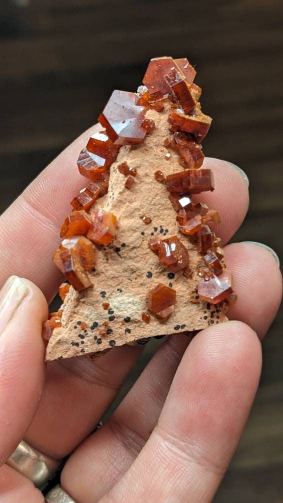 Gemmy Vanadinite Cluster