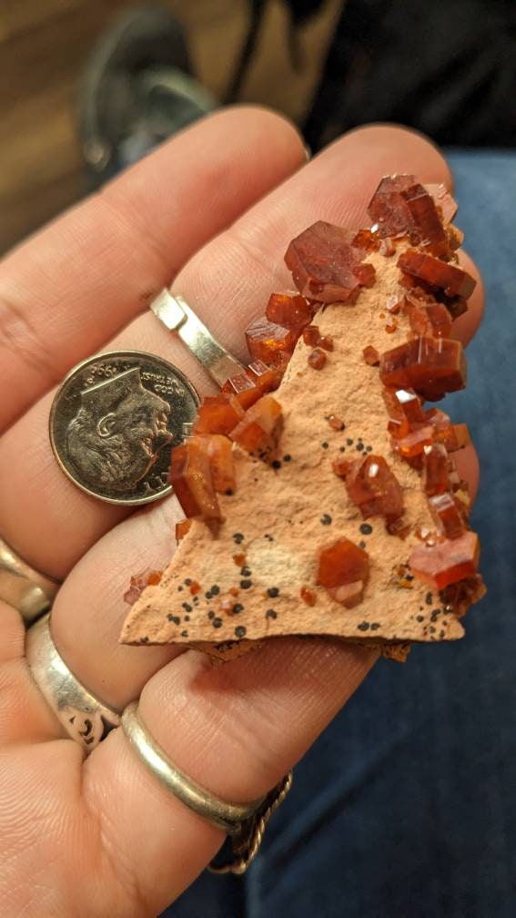 Gemmy Vanadinite Cluster
