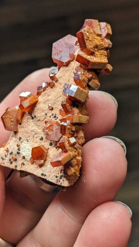 Gemmy Vanadinite Cluster