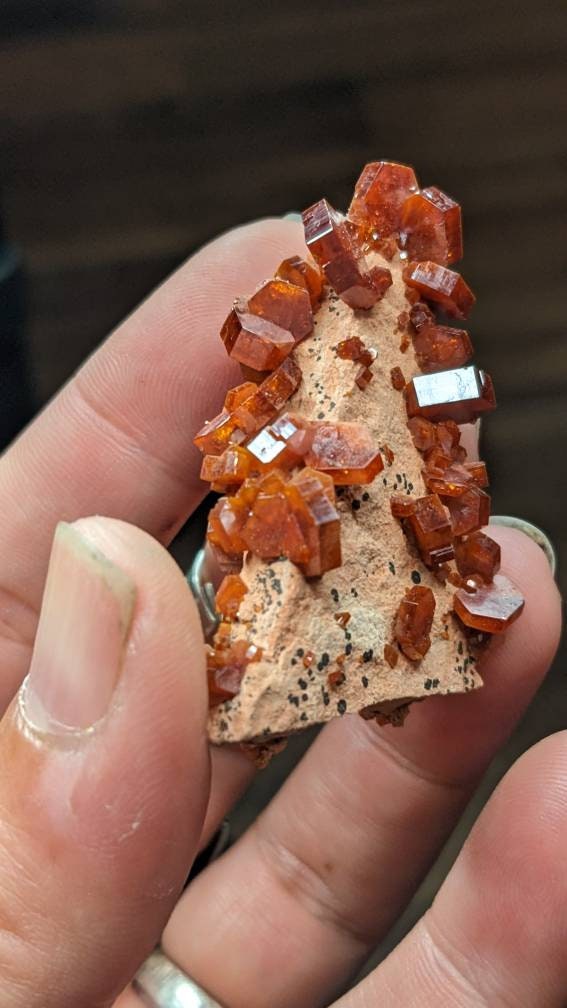 Gemmy Vanadinite Cluster