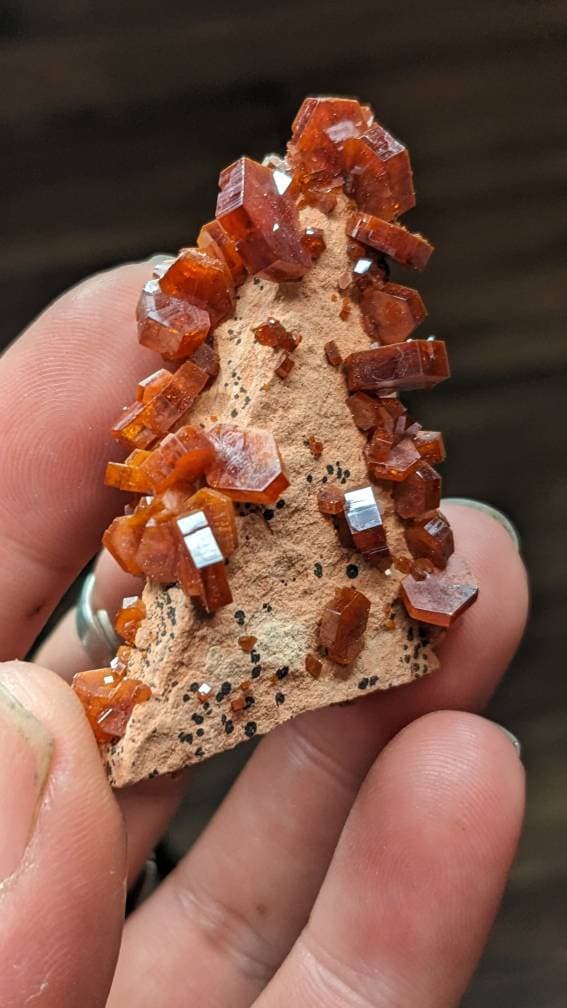 Gemmy Vanadinite Cluster