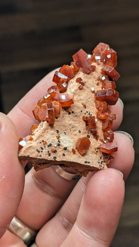 Gemmy Vanadinite Cluster