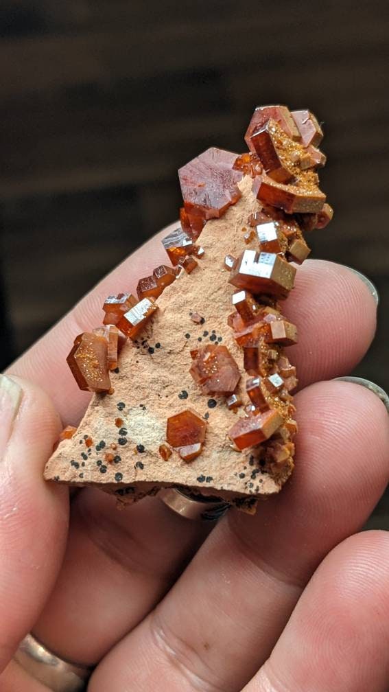Gemmy Vanadinite Cluster
