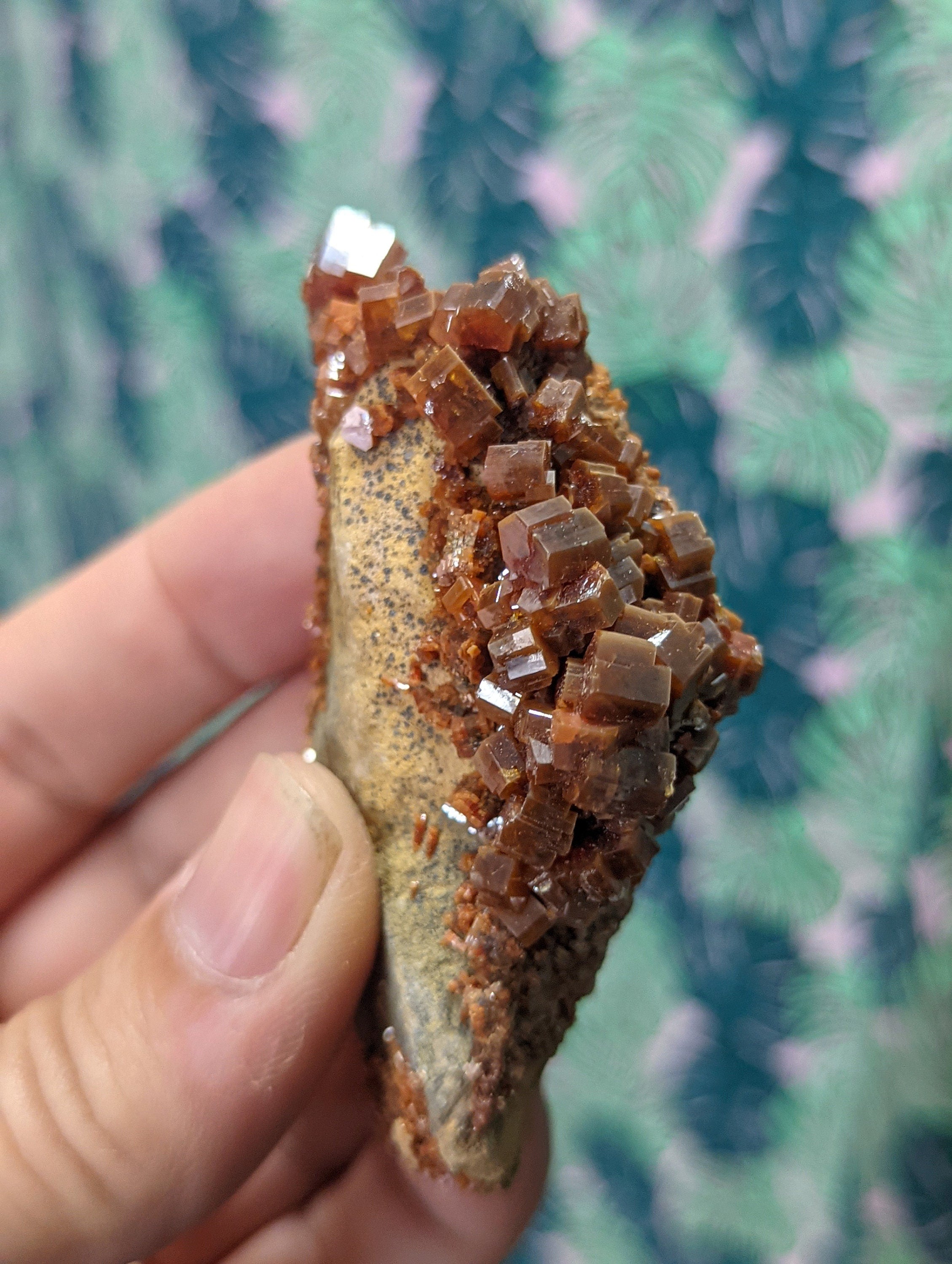 Gemmy Vanadinite Cluster