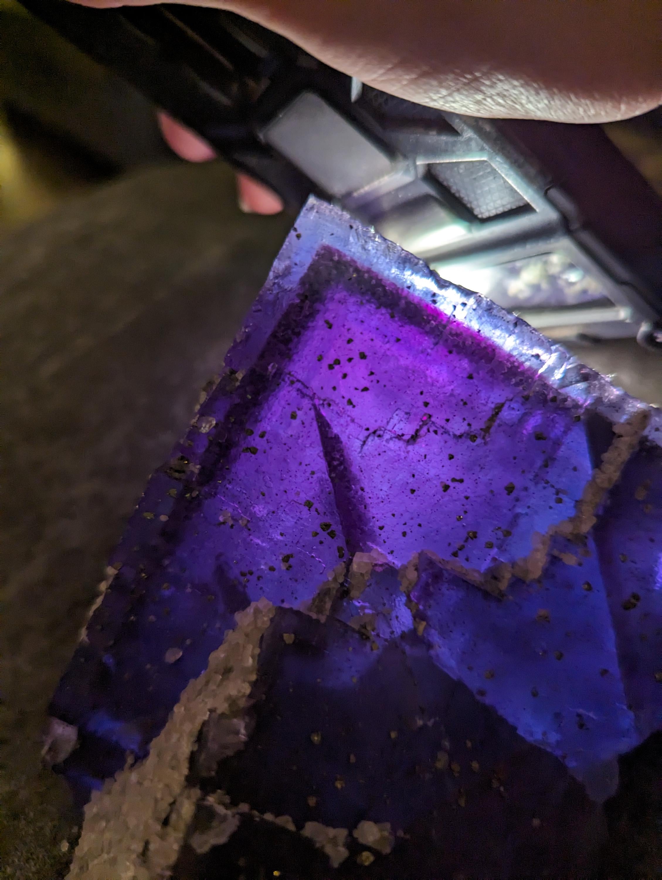 Big Beautiful Illinois Fluorite Minerva Mine Cave in Rock