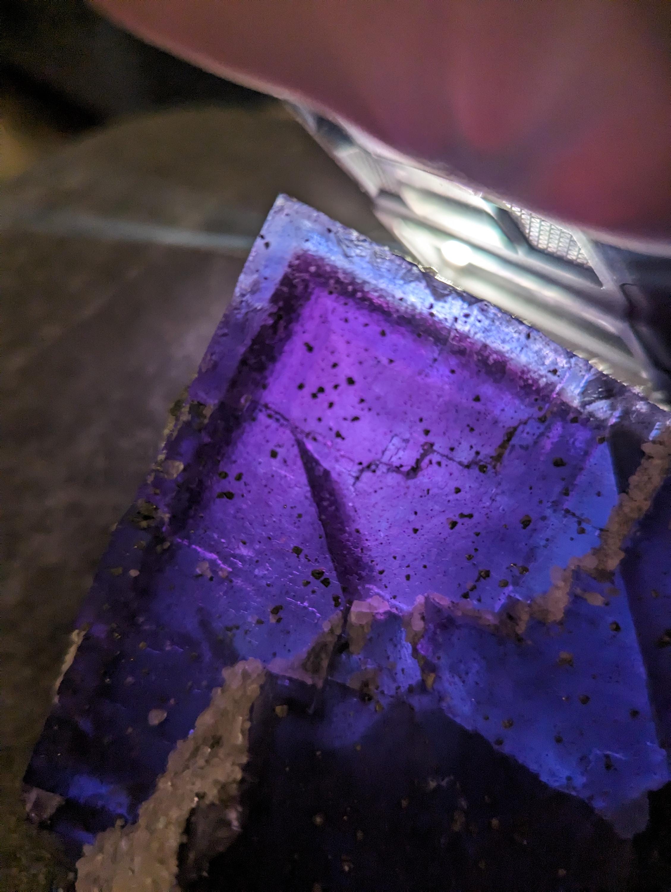 Big Beautiful Illinois Fluorite Minerva Mine Cave in Rock