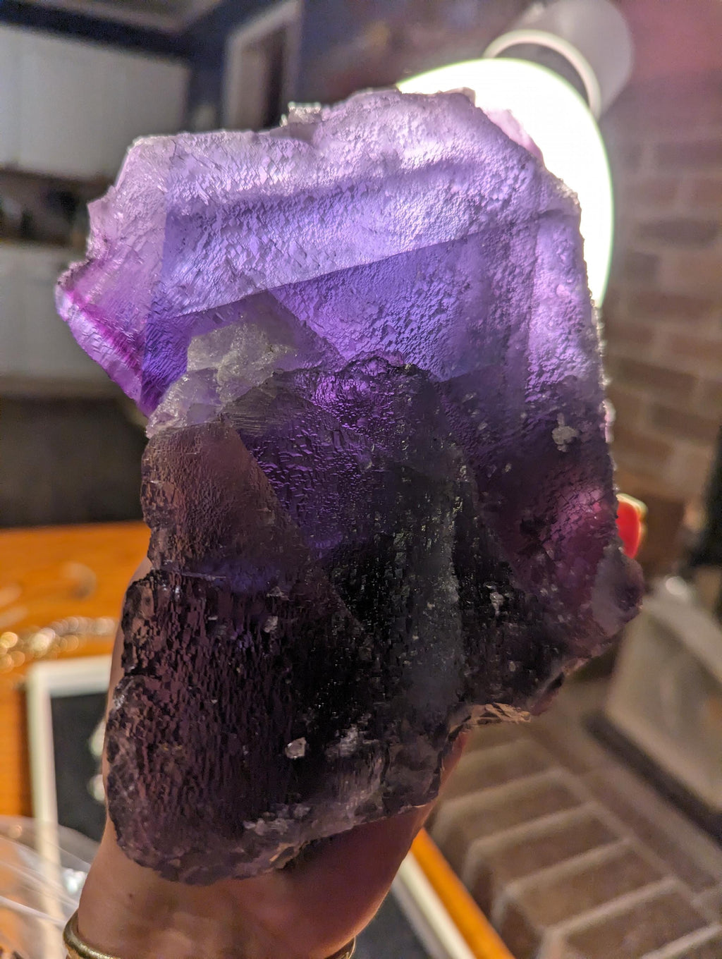 Big Beautiful Illinois Fluorite Minerva Mine Cave in Rock