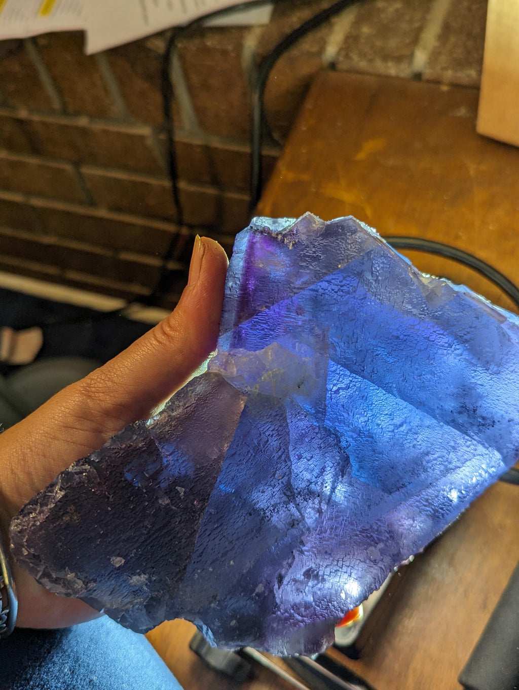 Big Beautiful Illinois Fluorite Minerva Mine Cave in Rock