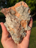 Huge Cluster of Scapolite Crystals on Calcite from Canada