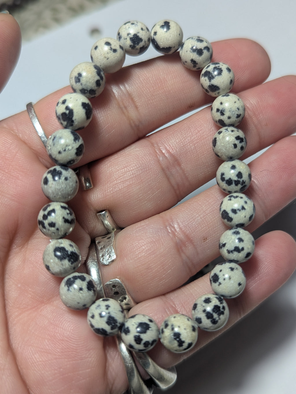 Dalmatian Jasper Bracelet