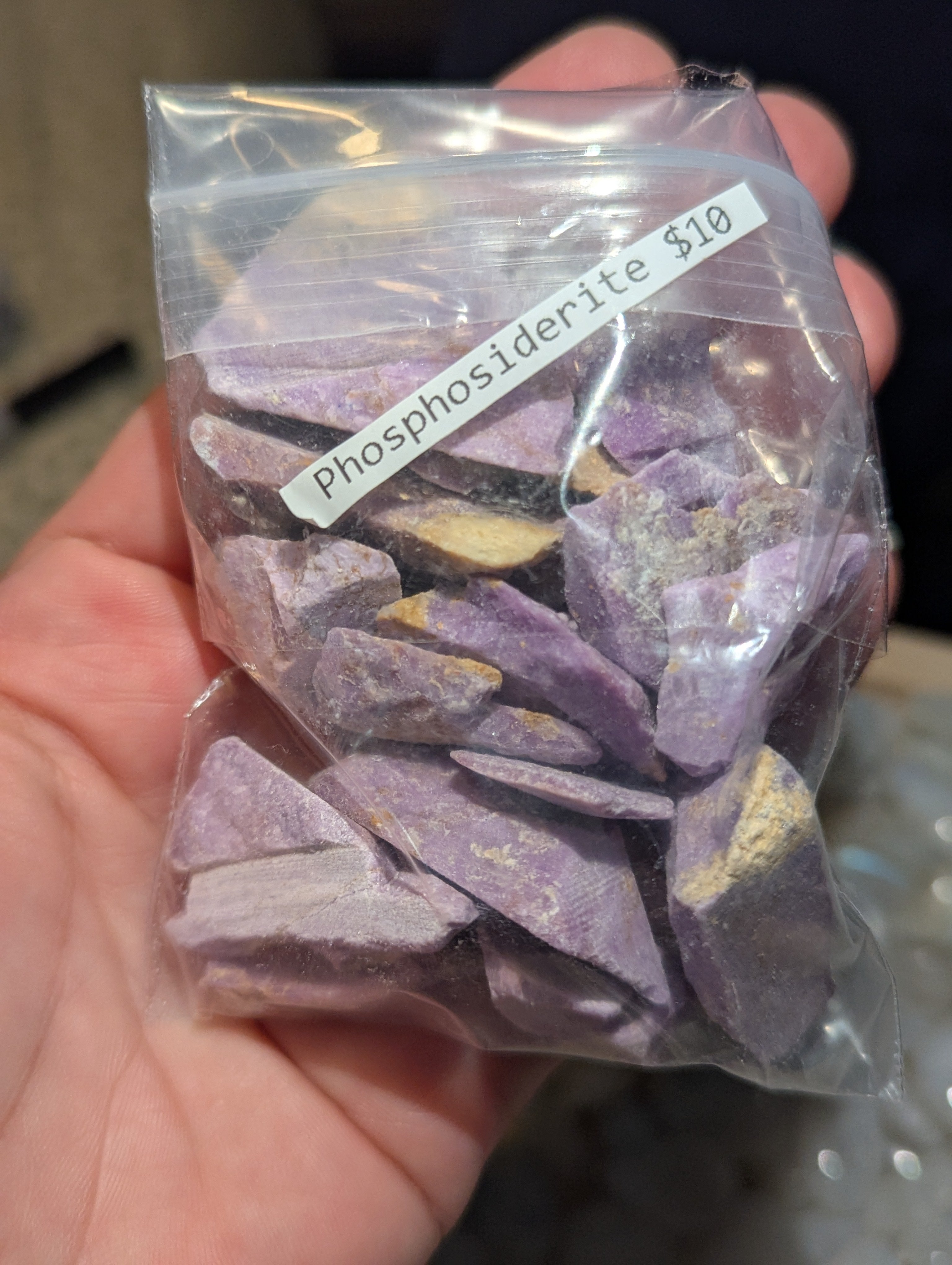 Natural Phosphosiderite