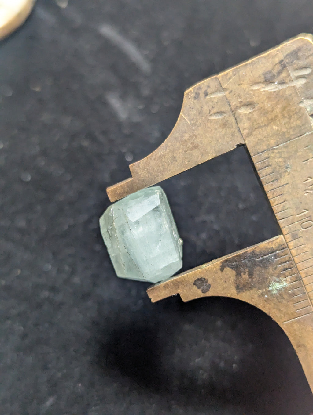 Aquamarine Crystal Bead