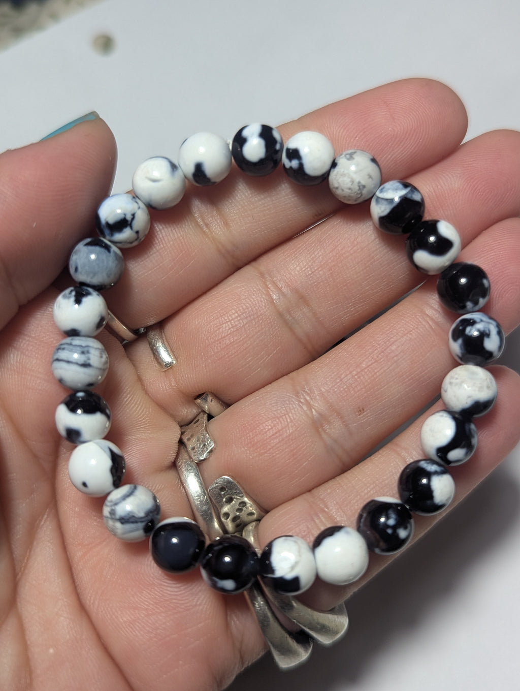 Orca Agate Bracelet
