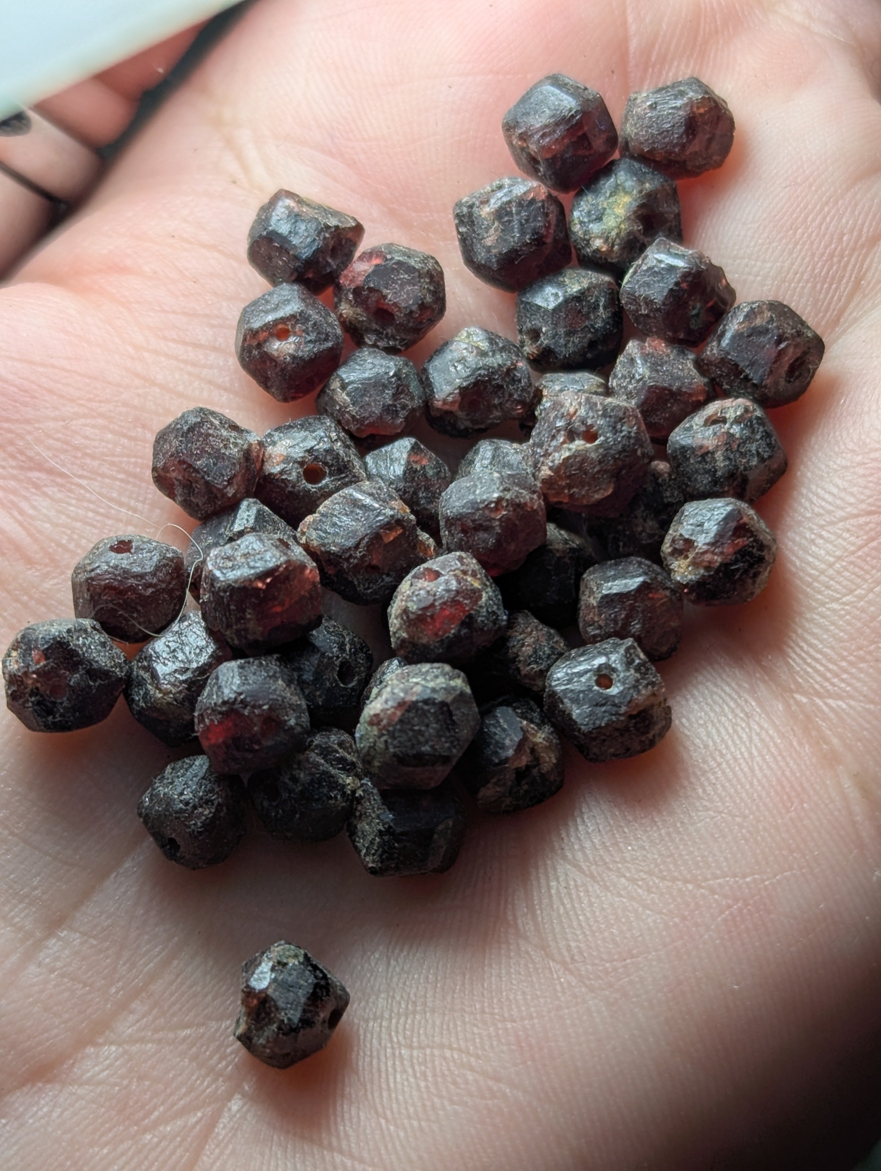 Garnet Gemstone Beads