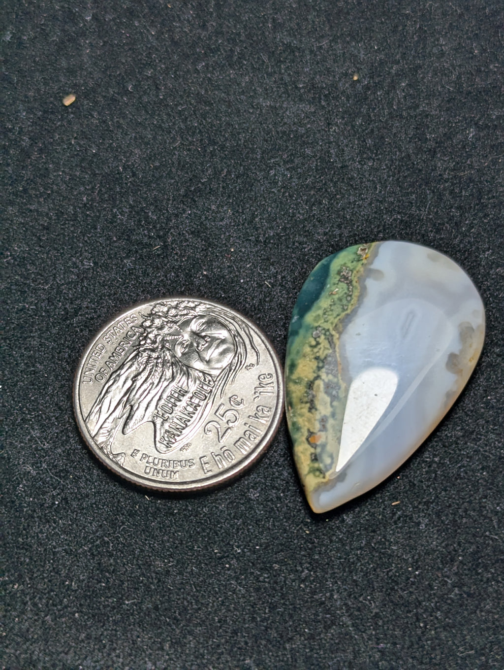 Bloodstone Agate Cabochon