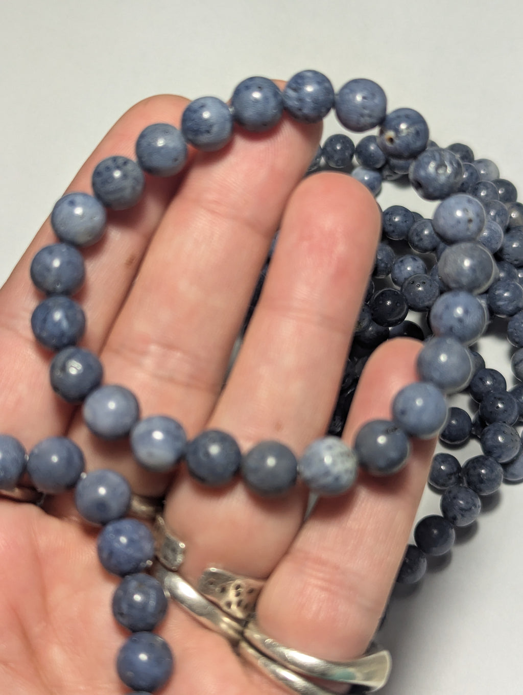 Blue Coral Bracelet