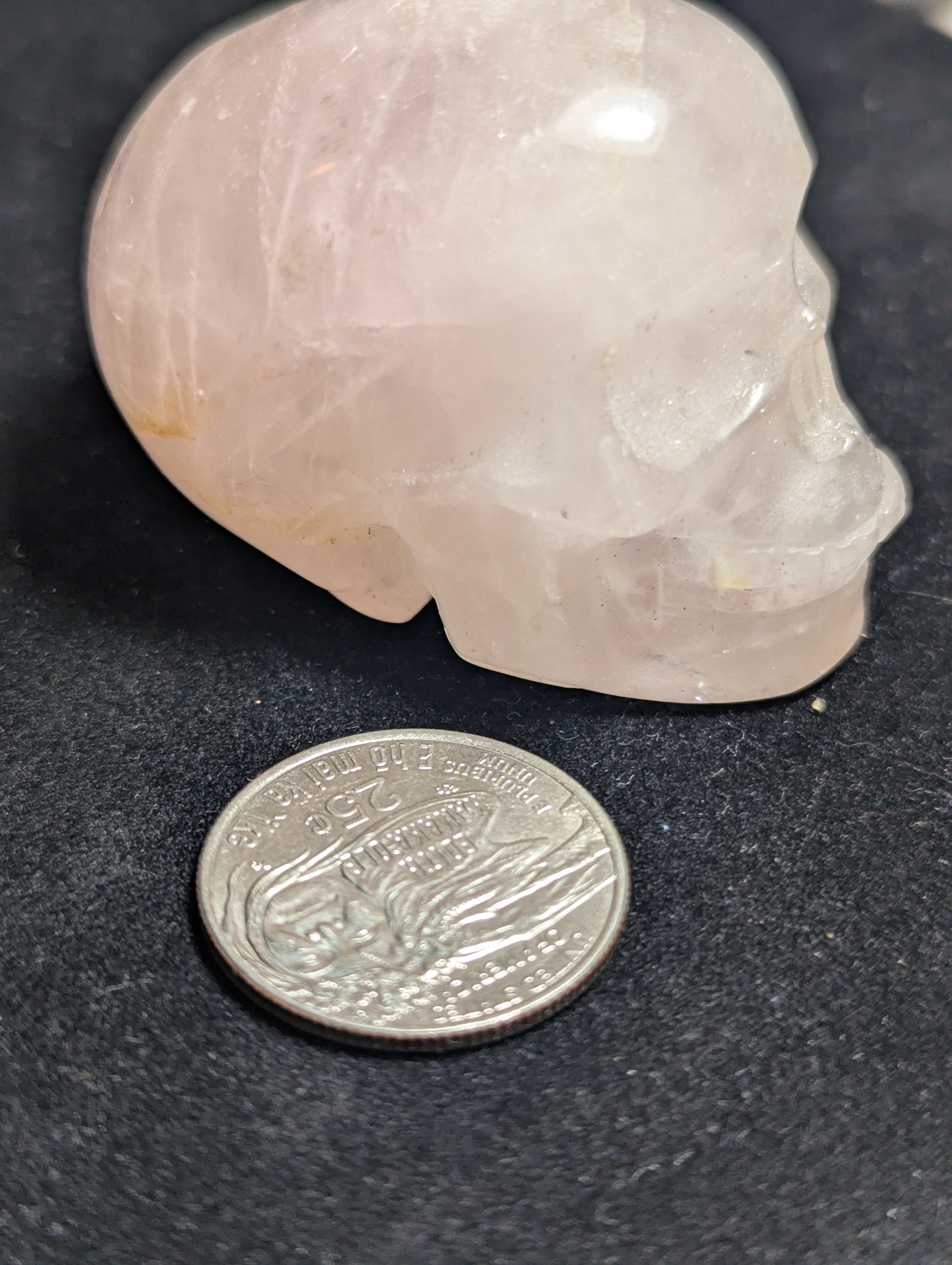 Rose Quartz Stone Carving