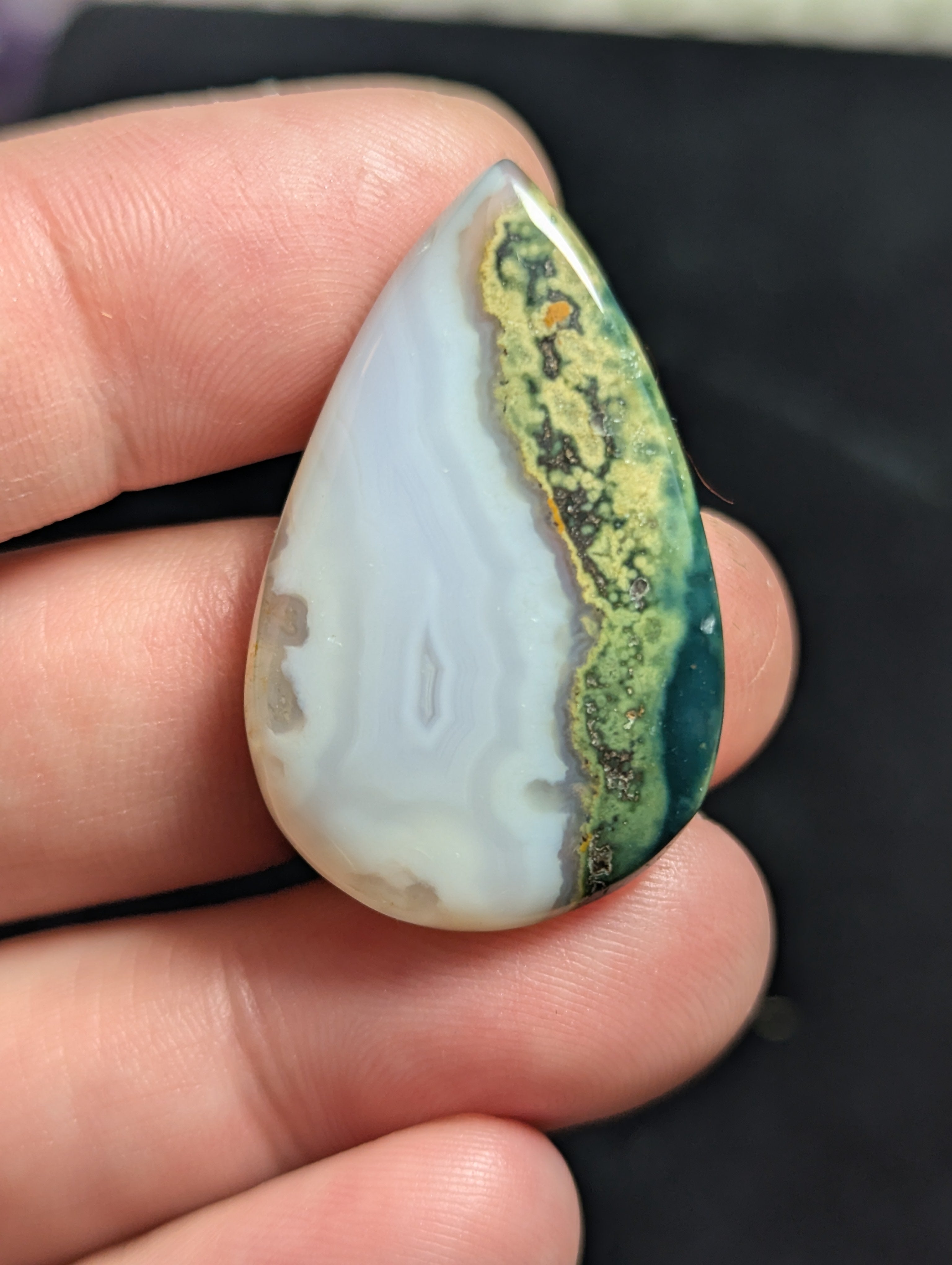 Bloodstone Agate Cabochon