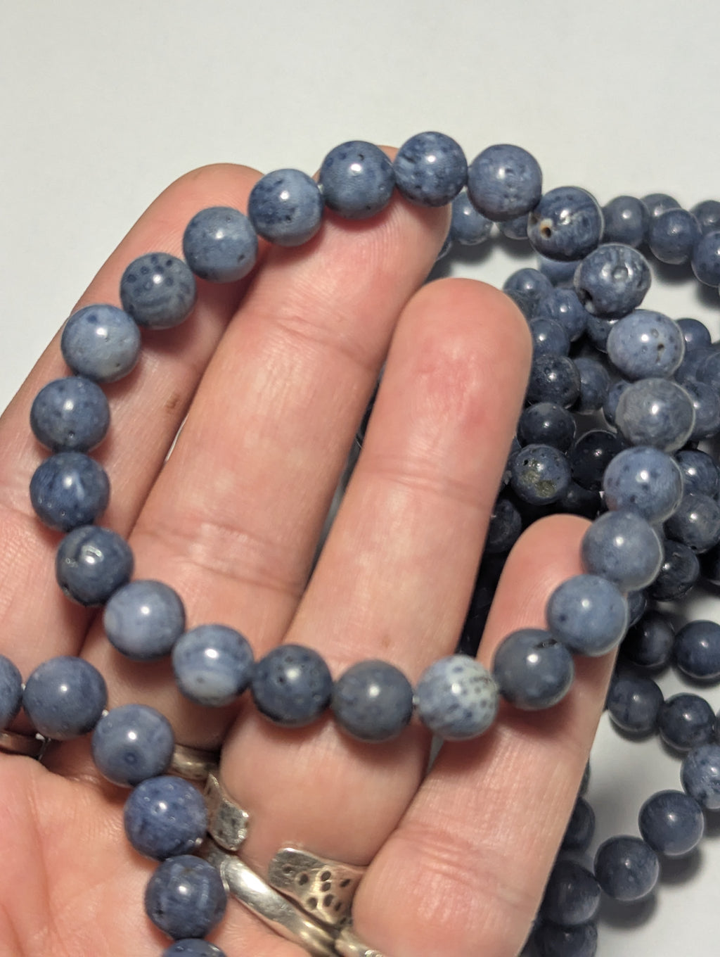 Blue Coral Bracelet