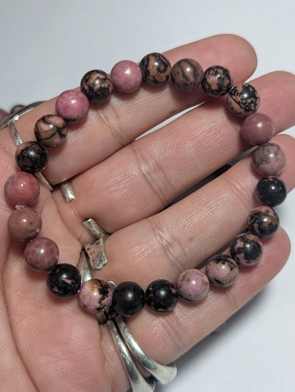 Rhodonite bracelet