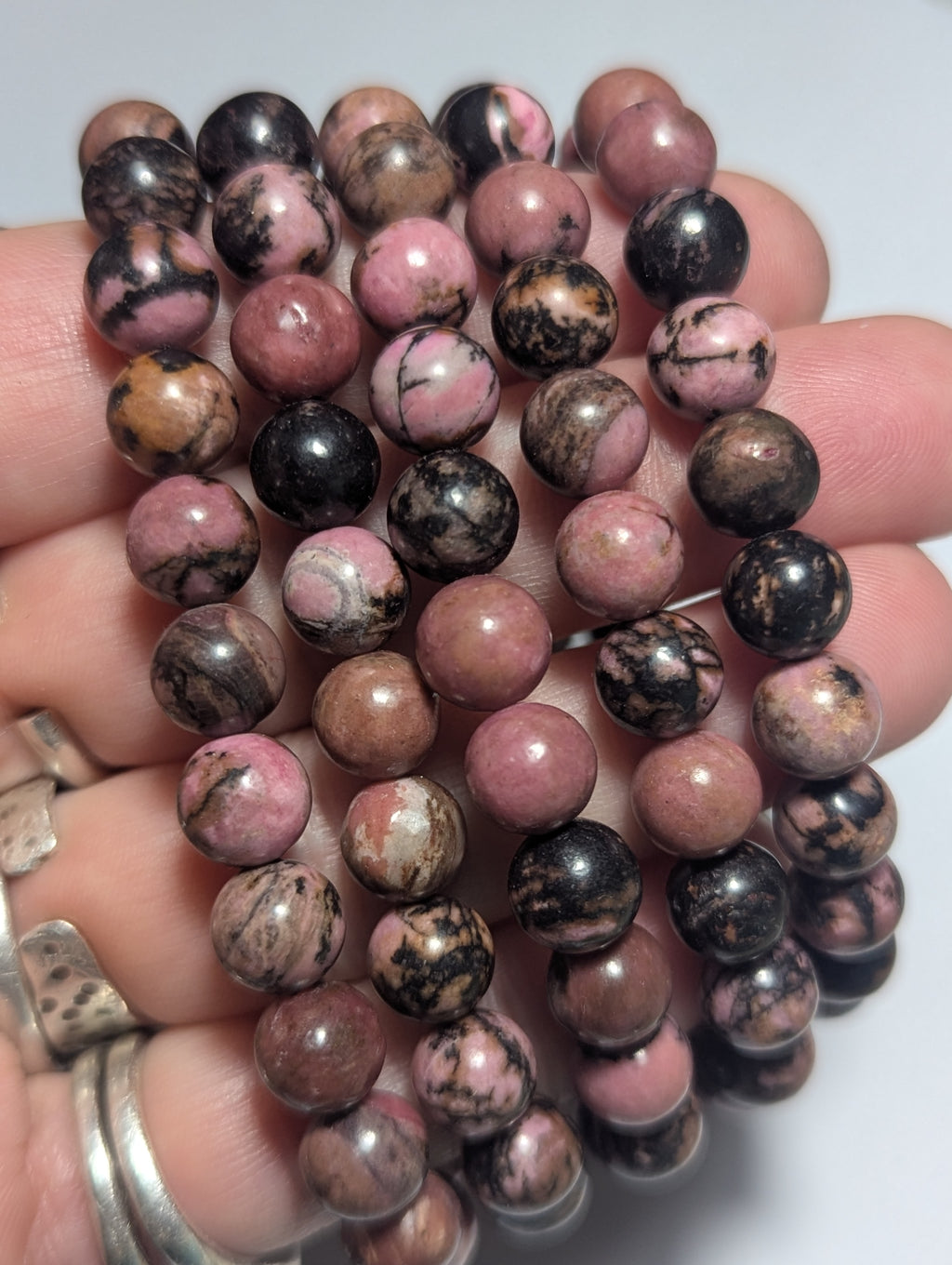 Rhodonite bracelet