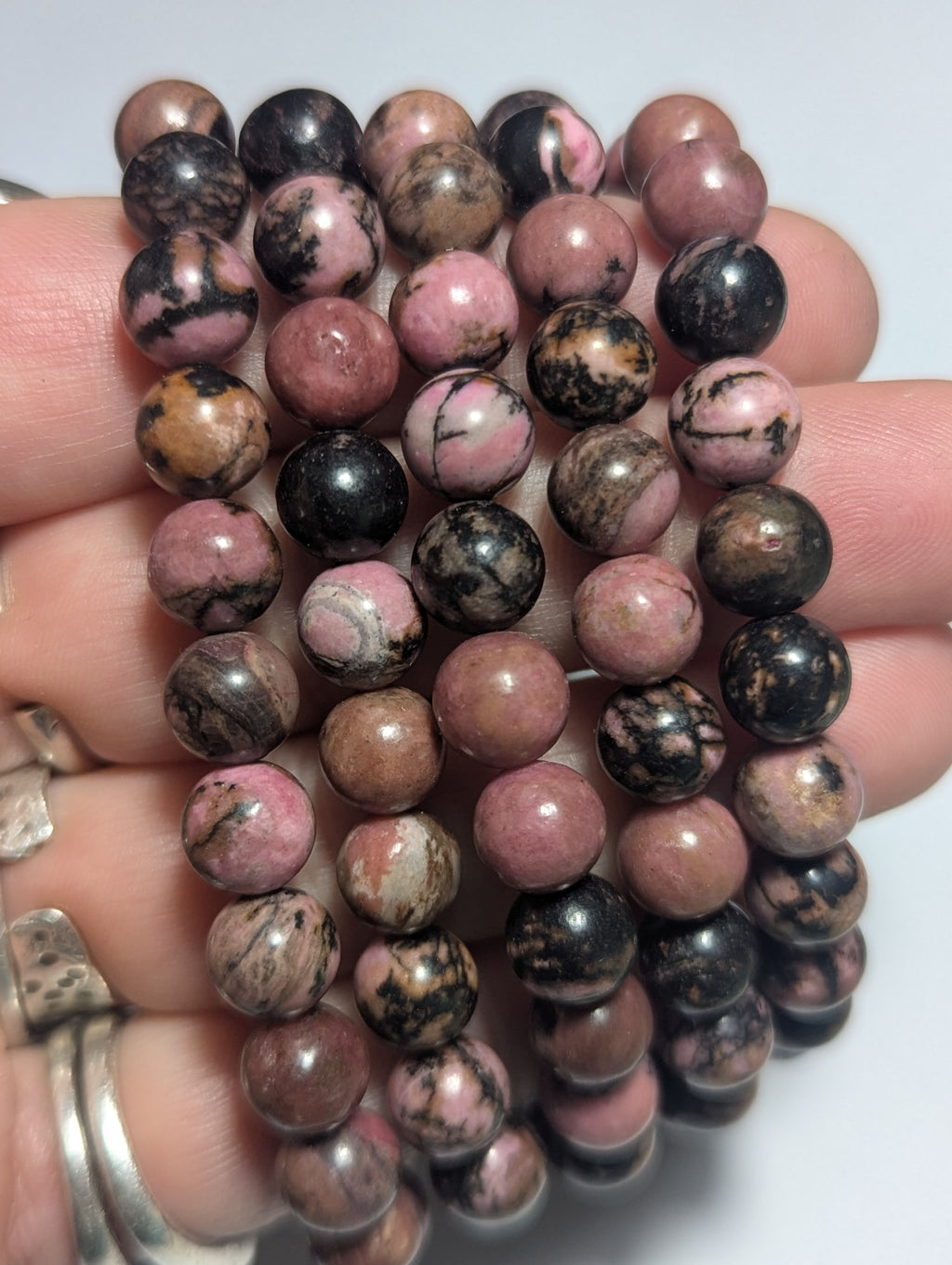 Rhodonite bracelet
