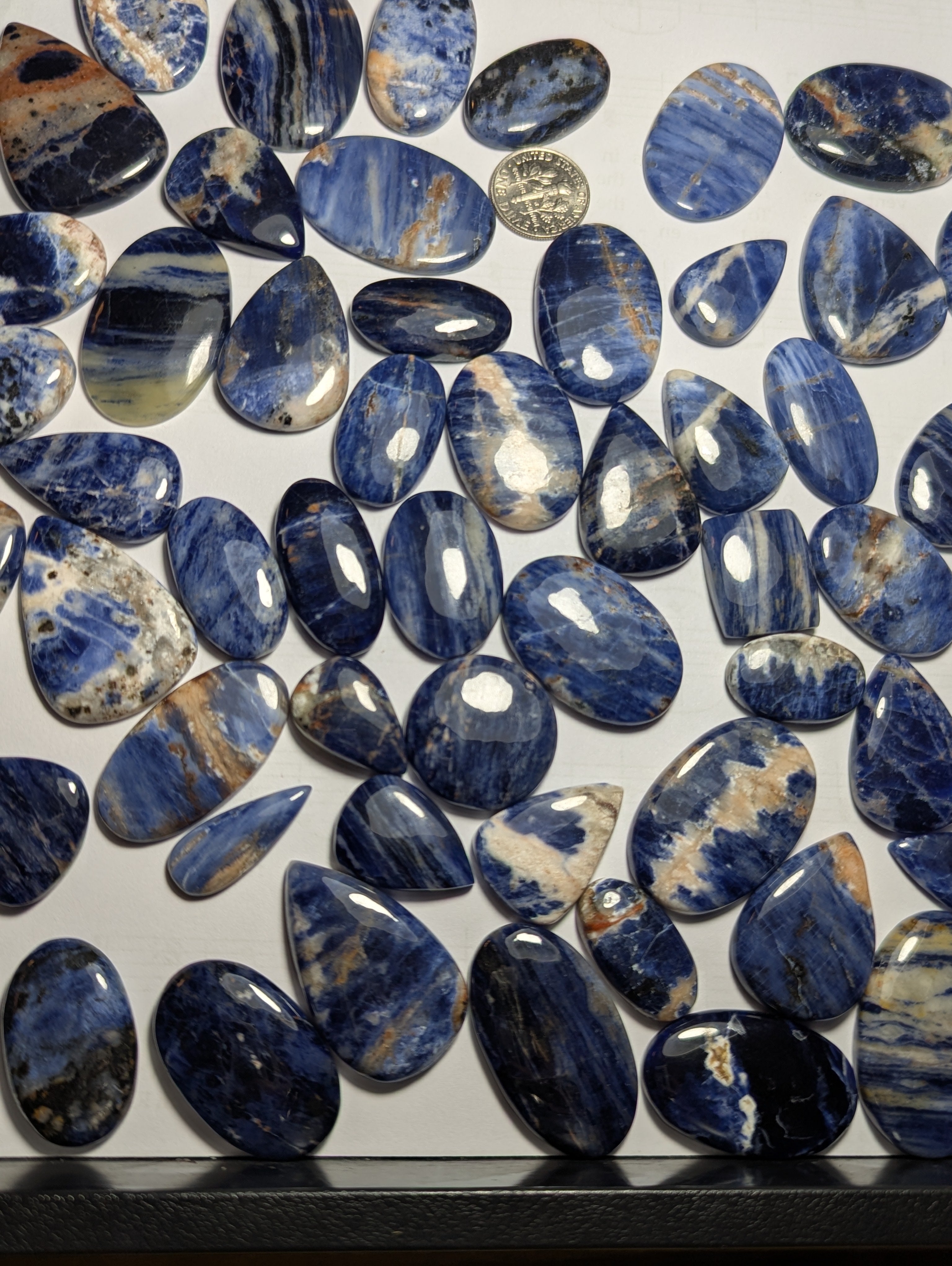 One Dollar Intuitively Chosen Sodalite Cabochon