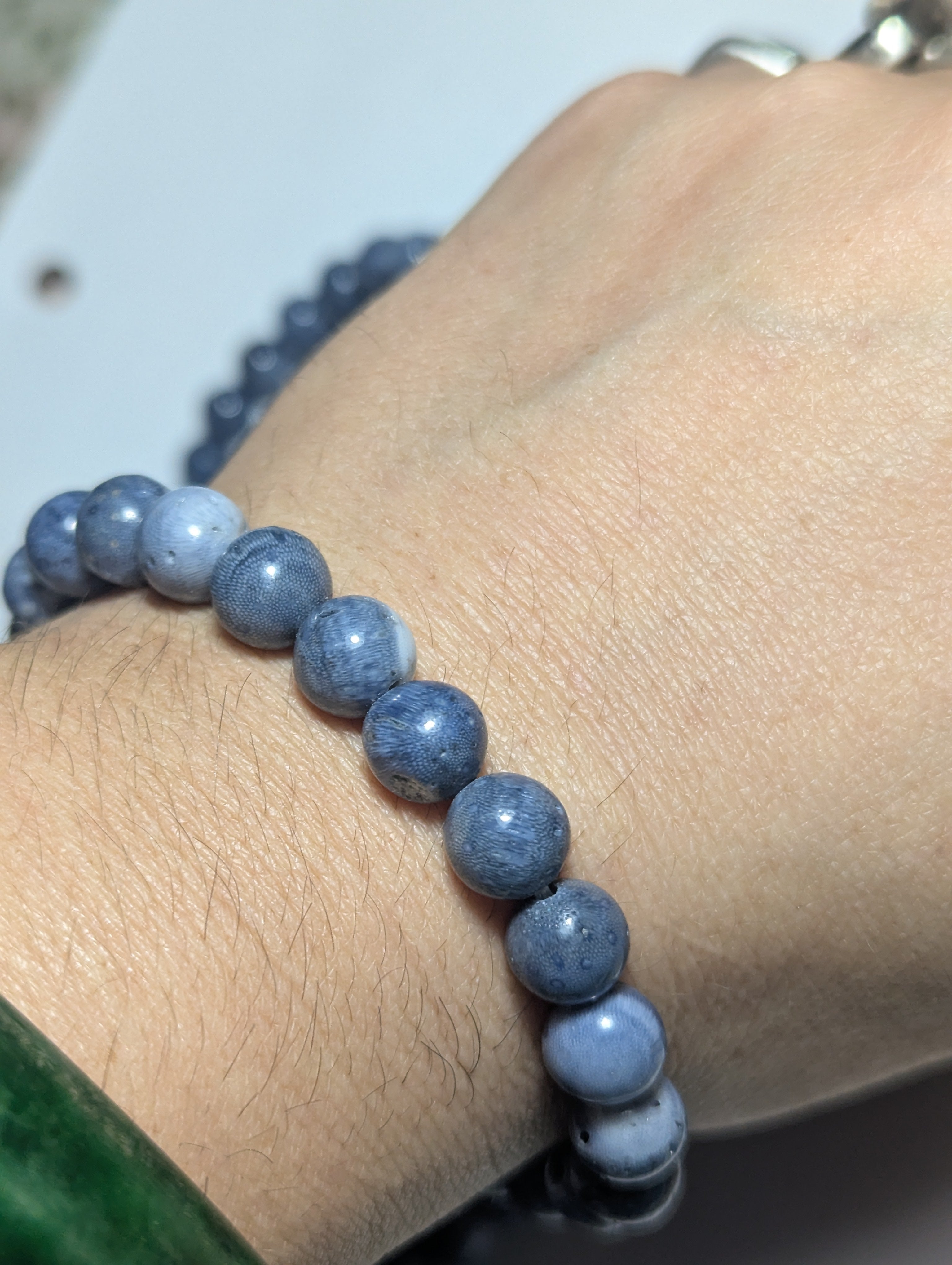 Blue Coral Bracelet