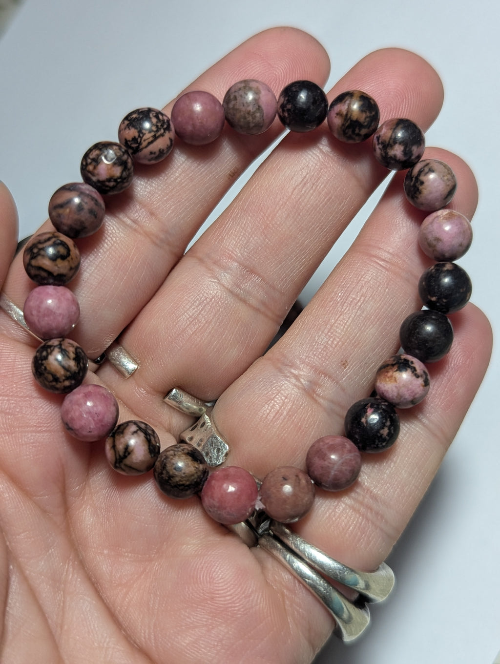 Rhodonite bracelet