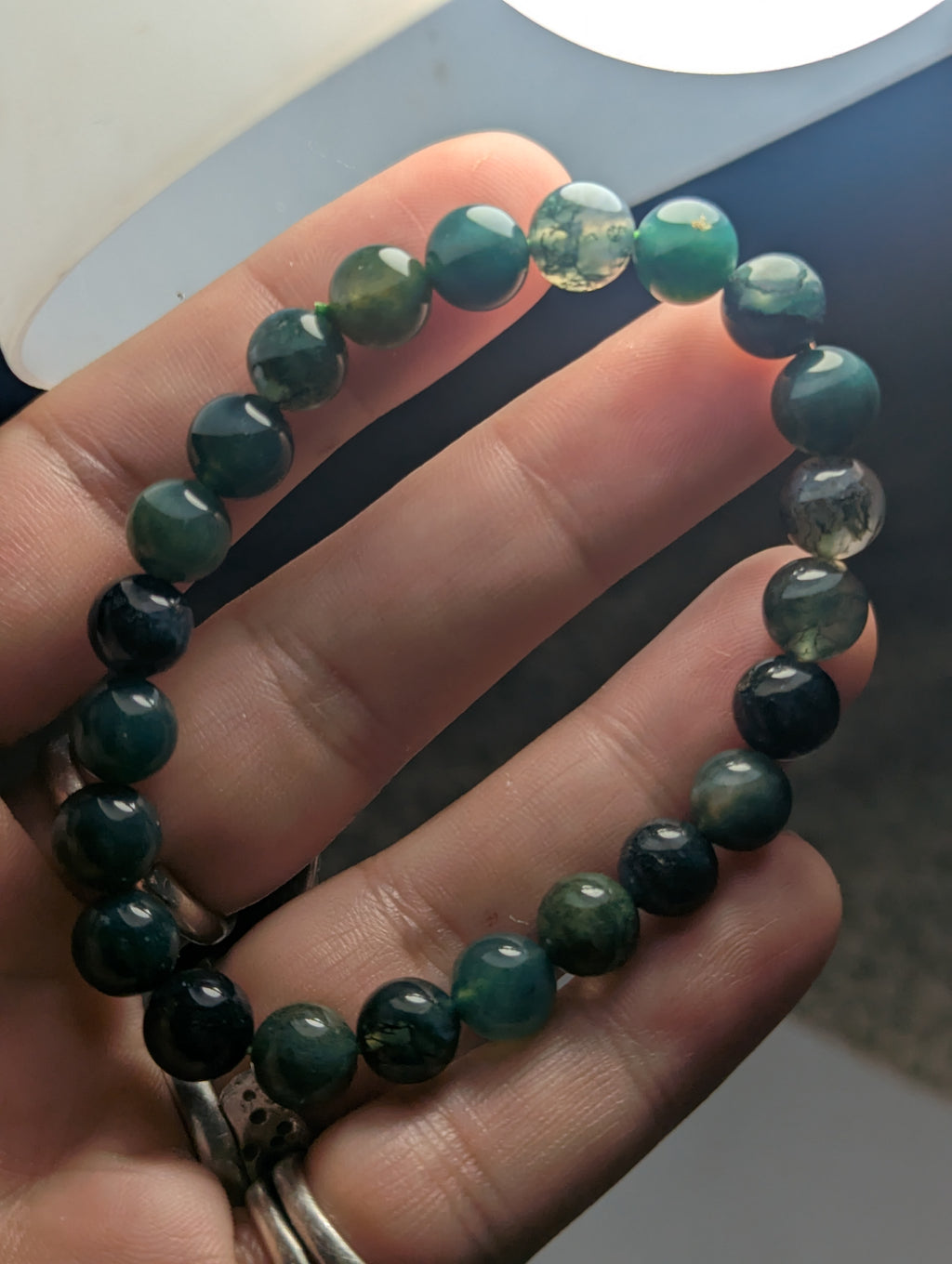 Moss Agate Bracelet