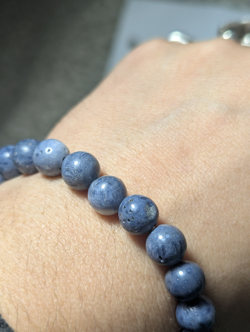 Blue Coral Bracelet