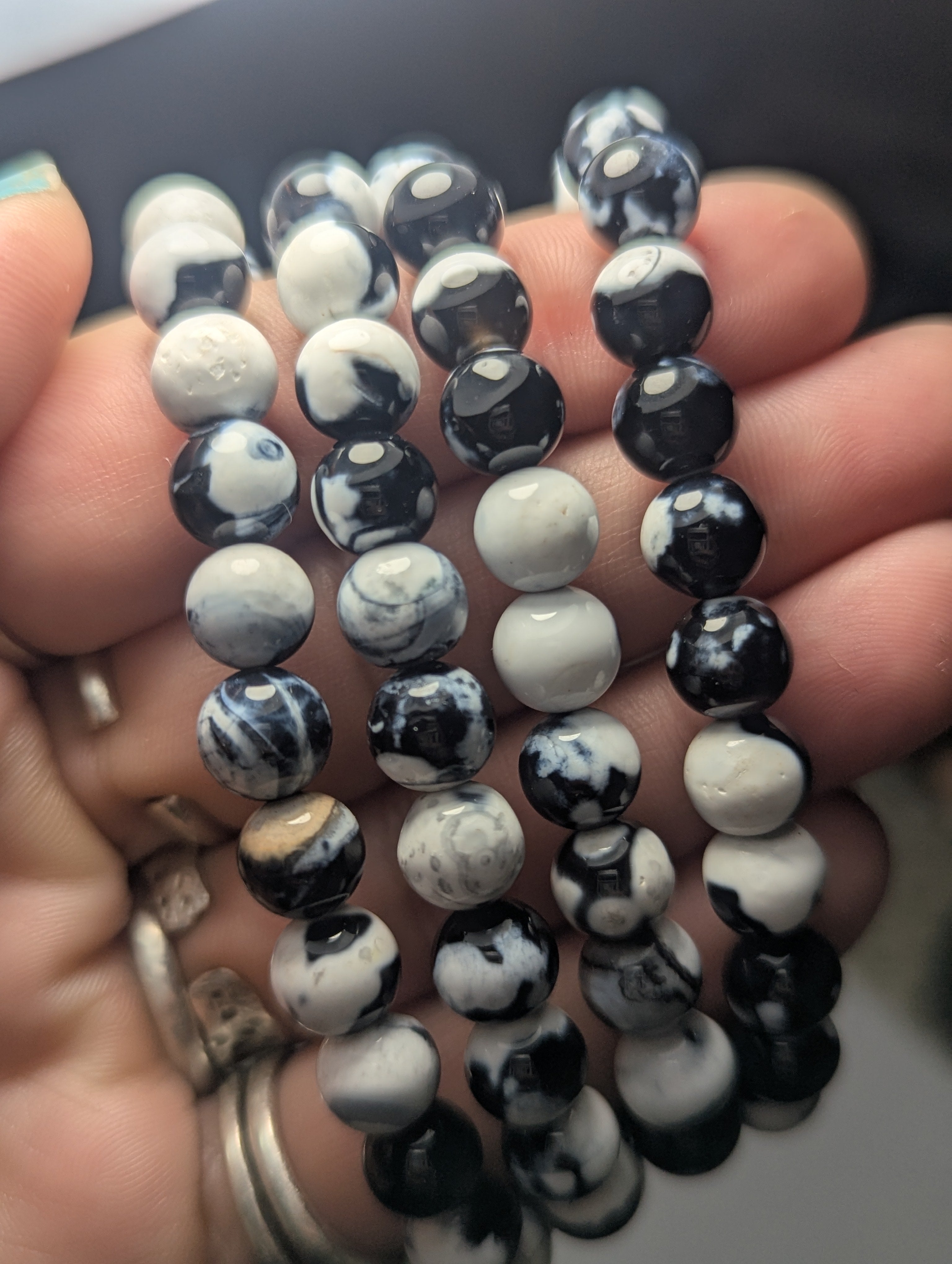 Orca Agate Bracelet