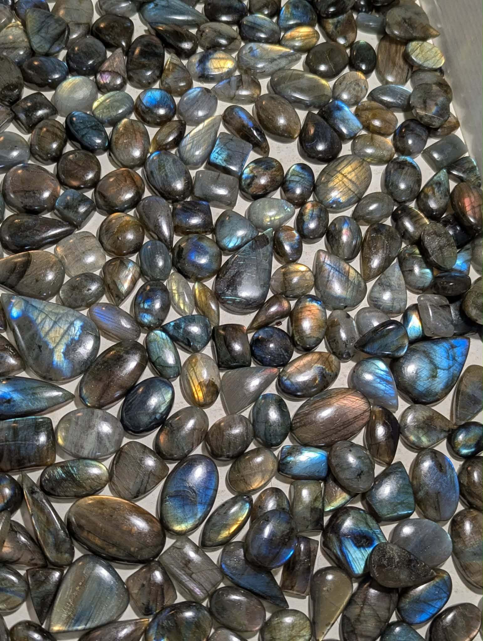 One Dollar Intuitively Chosen Labradorite Cabochon